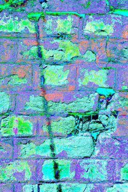 Yaratıcı ve tasarım sanatı, eski duvar dokusu. Duvar kağıdı için soyut renkli doku arkaplanı. 