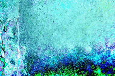 Çizik ve çatlaklarla metal doku