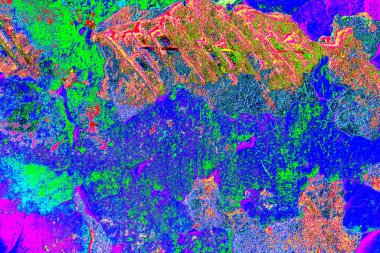 Soyut arkaplan renkli modern desen 