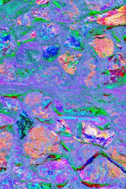 Arkaplan - Yığılmış Taş Duvar.