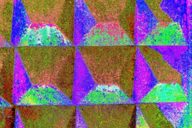 Yaratıcı ve tasarım sanatı, eski duvar dokusu. Duvar kağıdı için soyut renkli doku arkaplanı. 