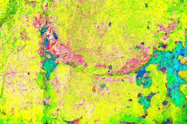 Yaratıcı ve tasarım sanatı, eski duvar dokusu. Duvar kağıdı için soyut renkli doku arkaplanı. 