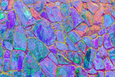 Arkaplan - Yığılmış Taş Duvar.