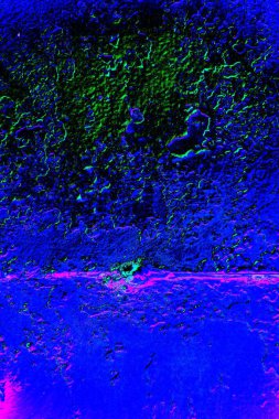 Mavi boya metal plaka desen ve arkaplan