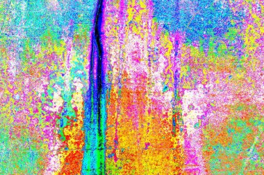 Karışık renklerin soyut suluboya paleti, arkaplan, vektör illüstrasyonu