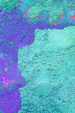 Yaratıcı ve tasarım sanatı, eski duvar dokusu. Duvar kağıdı için soyut renkli doku arkaplanı. 