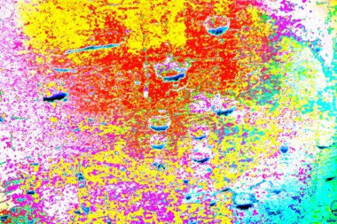 Karışık renklerin soyut suluboya paleti, arkaplan, vektör illüstrasyonu