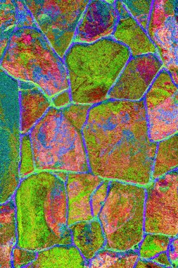 Arkaplan - Yığılmış Taş Duvar.