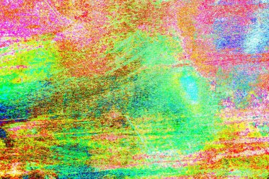 Karışık renklerin soyut suluboya paleti, arkaplan, vektör illüstrasyonu