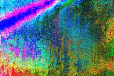 Çizik ve çatlaklarla metal doku.