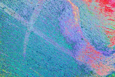 Karışık renklerin soyut suluboya paleti, arkaplan, vektör illüstrasyonu