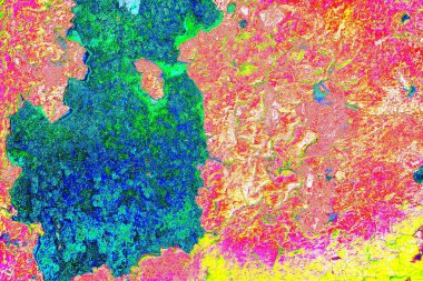 Yaratıcı ve tasarım sanatı, eski duvar dokusu. Duvar kağıdı için soyut renkli doku arkaplanı. 