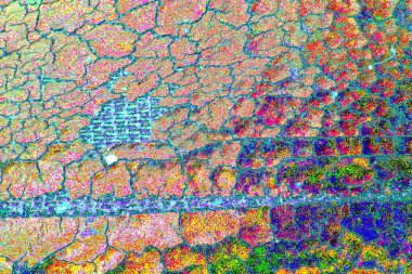 Soyut arkaplan tam çerçeve modern kalıp 