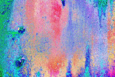 Karışık renklerin soyut suluboya paleti, arkaplan, vektör illüstrasyonu