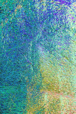 Kırışık plastik polietilen film dokusu