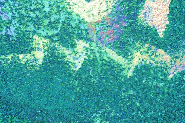 Çizik ve çatlaklarla metal doku