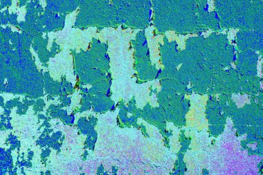 Yaratıcı ve tasarım sanatı, eski duvar dokusu. Duvar kağıdı için soyut renkli doku arkaplanı. 