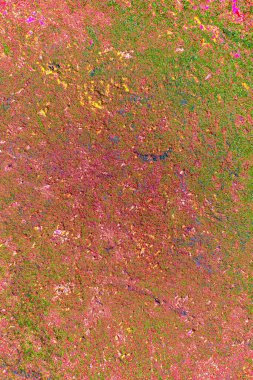 Çizik ve çatlaklarla metal doku