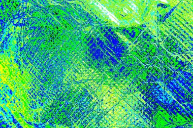 Kırışık kırmızı polietilen film dokusu