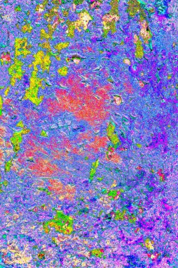 Çizik ve çatlaklarla metal doku