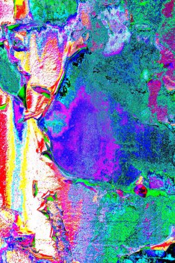 Dökülen boya paslı metal dokusu