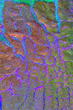 Eski keçeli çatı katranı parçası soyut bir arkaplan olarak