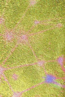 Yaratıcı ve tasarım sanatı, eski duvar dokusu. Duvar kağıdı için soyut renkli doku arkaplanı. 