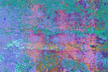 Karışık renklerin soyut suluboya paleti, arkaplan, vektör illüstrasyonu