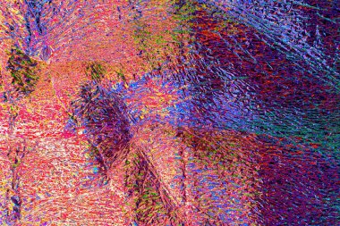 Kırışık plastik polietilen film dokusu