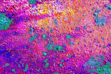 Yaratıcı ve tasarım sanatı, eski duvar dokusu. Duvar kağıdı için soyut renkli doku arkaplanı. 