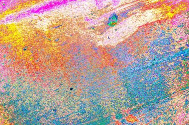 Karışık renklerin soyut suluboya paleti, arkaplan, vektör illüstrasyonu