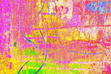 Çizik ve çatlaklarla metal doku