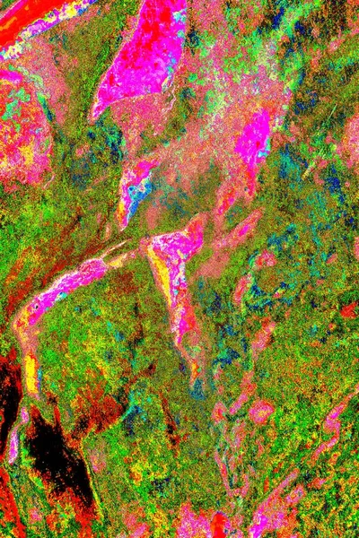 Çizik ve çatlaklarla metal doku