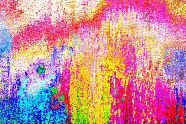 Çizik ve çatlaklarla metal doku