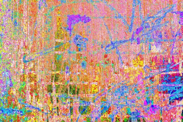 Çizik ve çatlaklarla metal doku