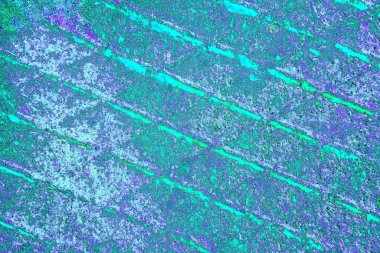 Çizik ve çatlaklarla metal doku