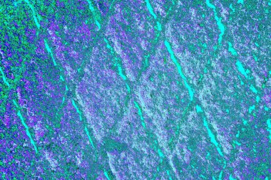 Çizik ve çatlaklarla metal doku