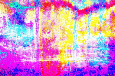 Çizik ve çatlaklarla metal doku