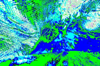 Kırışık kırmızı polietilen film dokusu