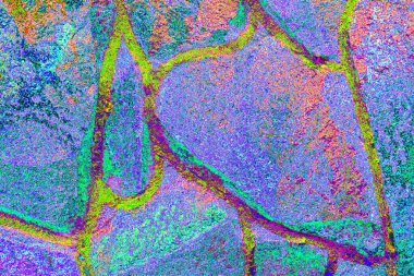 Arkaplan - Yığılmış Taş Duvar.