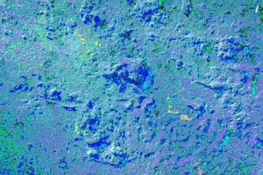 Çizik ve çatlaklarla metal doku