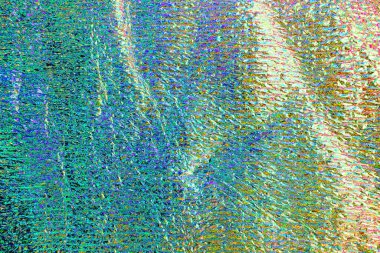 Kırışık plastik polietilen film dokusu