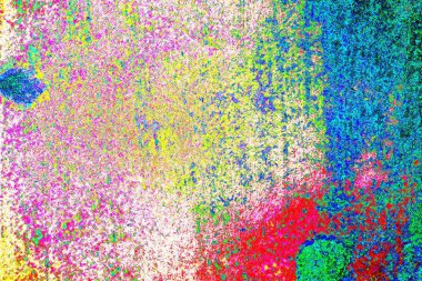 Karışık renklerin soyut suluboya paleti, arkaplan, vektör illüstrasyonu