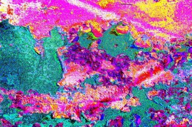 Yaratıcı ve tasarım sanatı, eski duvar dokusu. Duvar kağıdı için soyut renkli doku arkaplanı. 