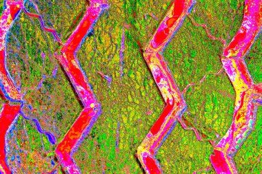 Boyalı araba lastiği yakın çekim dokusu arka planı