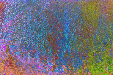 Yaratıcı ve tasarım sanatı, eski duvar dokusu. Duvar kağıdı için soyut renkli doku arkaplanı. 