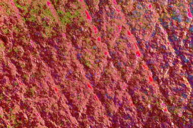 Çizik ve çatlaklarla metal doku