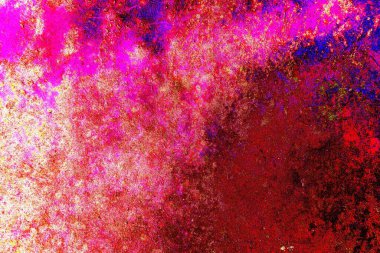 Çizik ve çatlaklarla metal doku