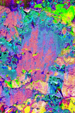 Dökülen boya paslı metal dokusu