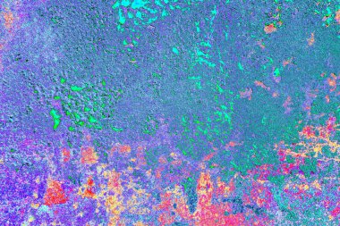 Çizik ve çatlaklarla metal doku